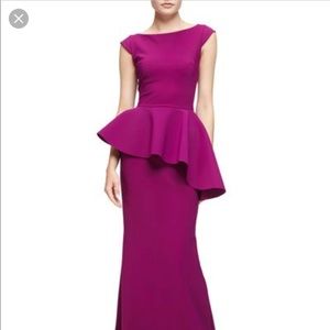 La Petite Robe Di Chiara Boni Peplum Gown